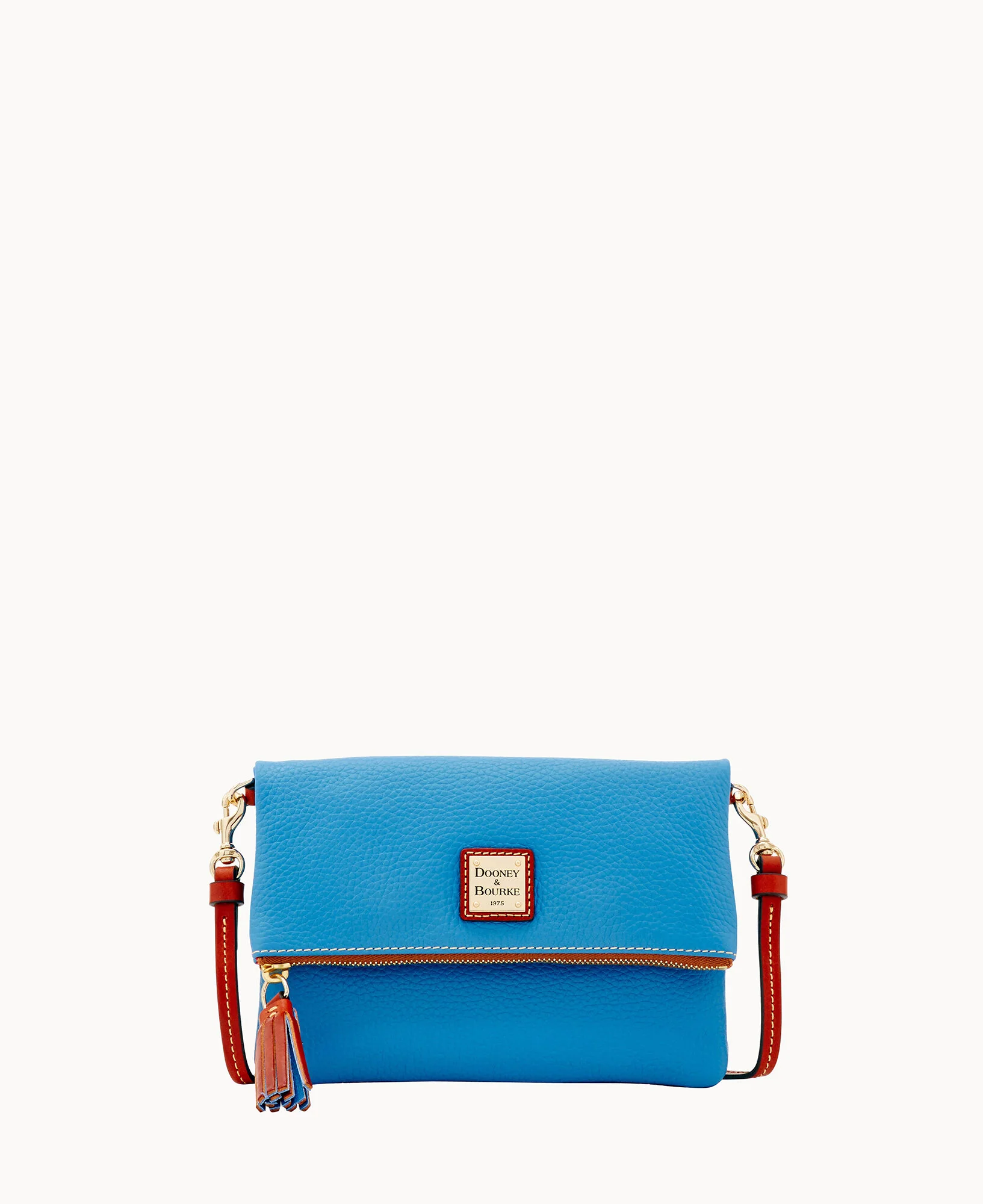 Pebble Grain Foldover Zip Crossbody - Image 81