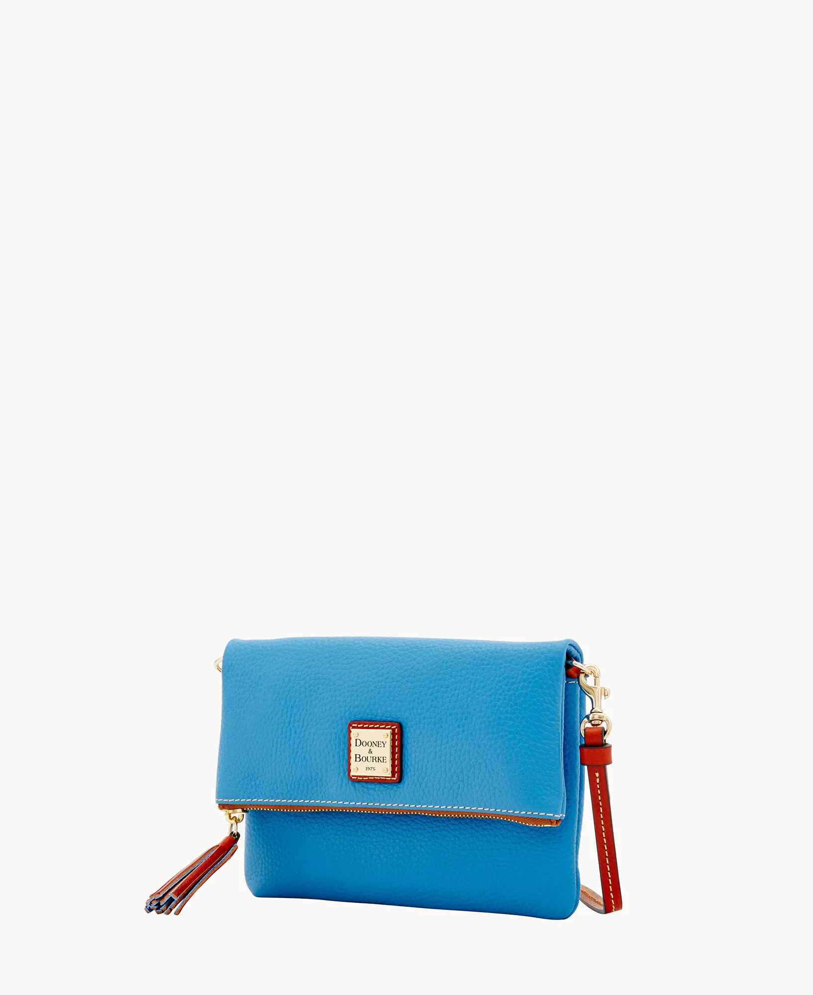 Pebble Grain Foldover Zip Crossbody - Image 82