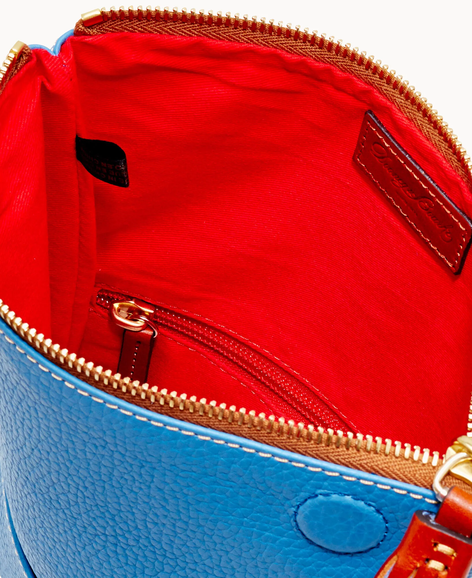 Pebble Grain Foldover Zip Crossbody - Image 83