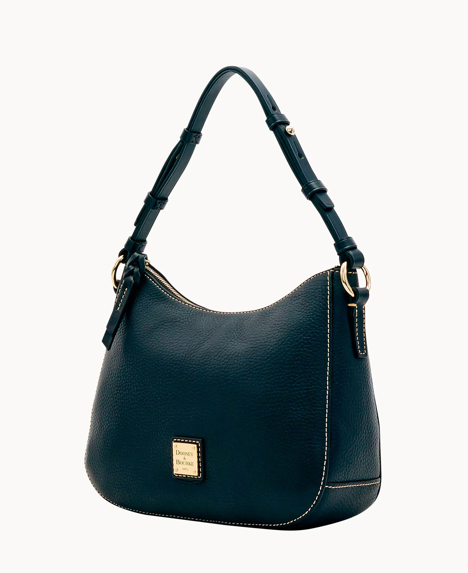 Pebble Grain Small Kiley Hobo - Image 16