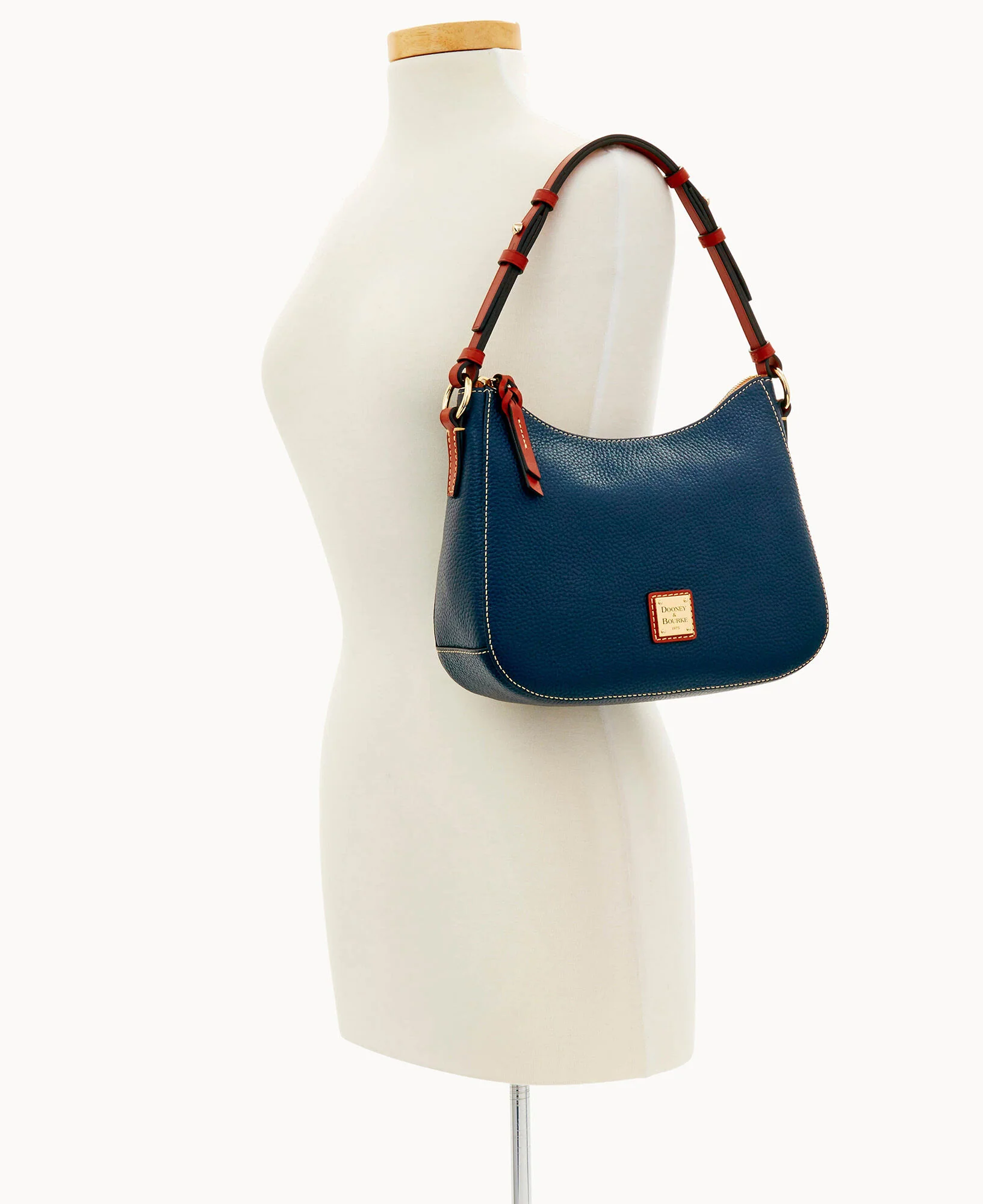 Pebble Grain Small Kiley Hobo - Image 24