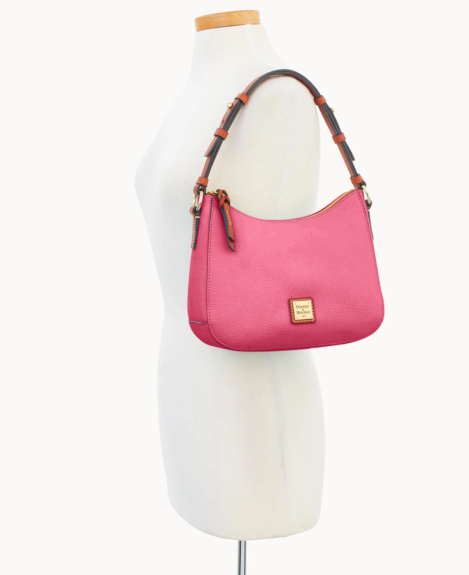 Pebble Grain Small Kiley Hobo - Image 27