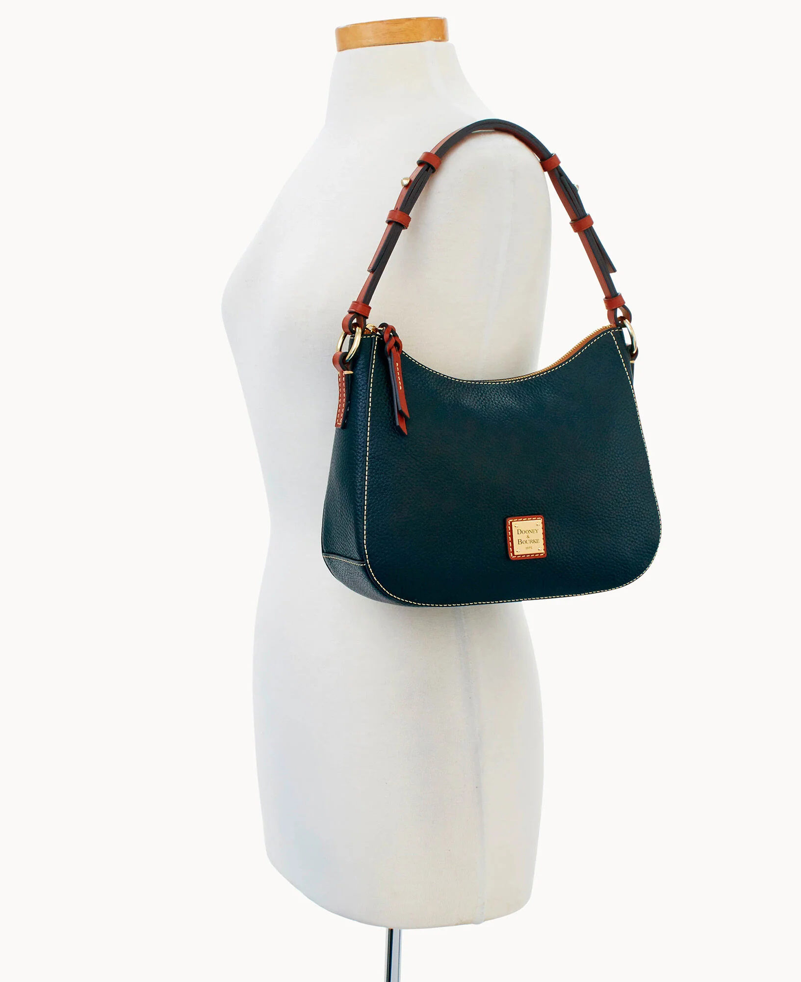 Pebble Grain Small Kiley Hobo - Image 5