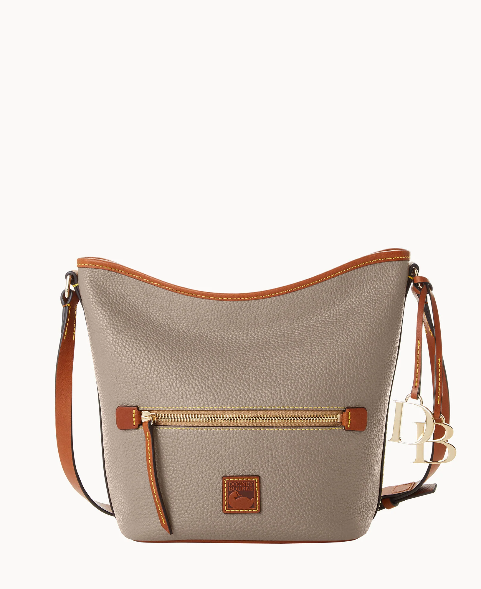 Pebble Grain Zip Sac - Image 13