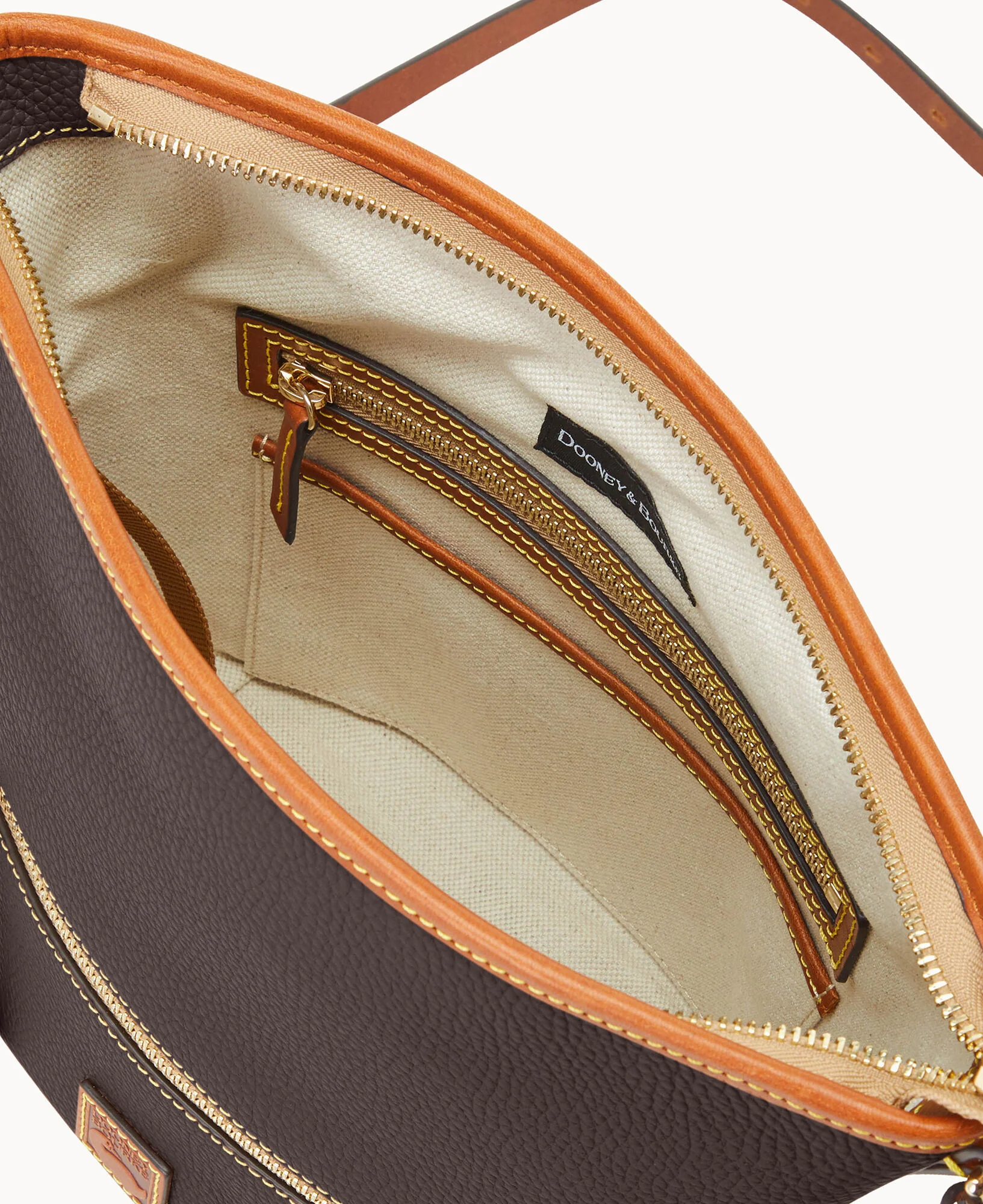 Pebble Grain Zip Sac - Image 3