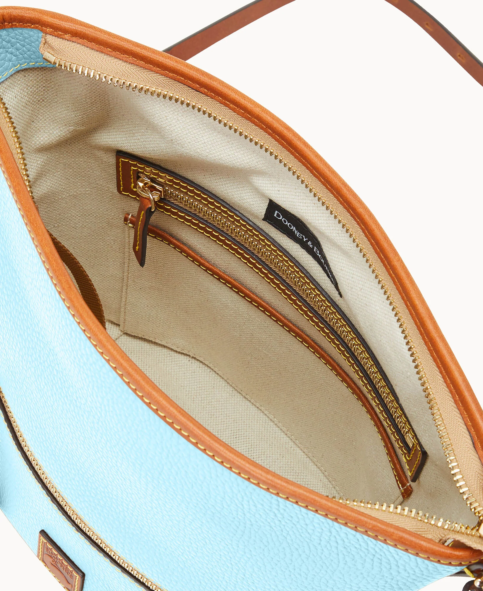 Pebble Grain Zip Sac - Image 83