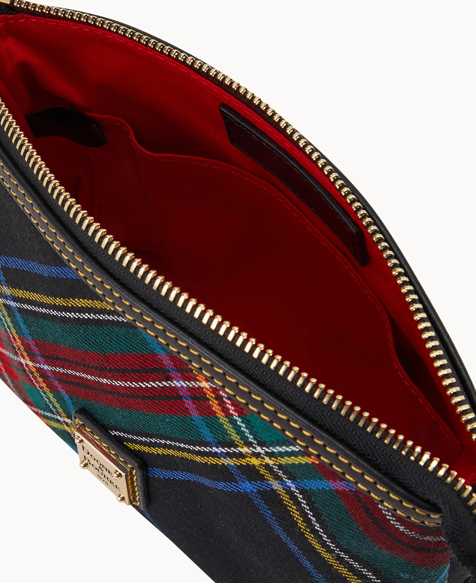 Tartan Cosmetic Case - Image 3