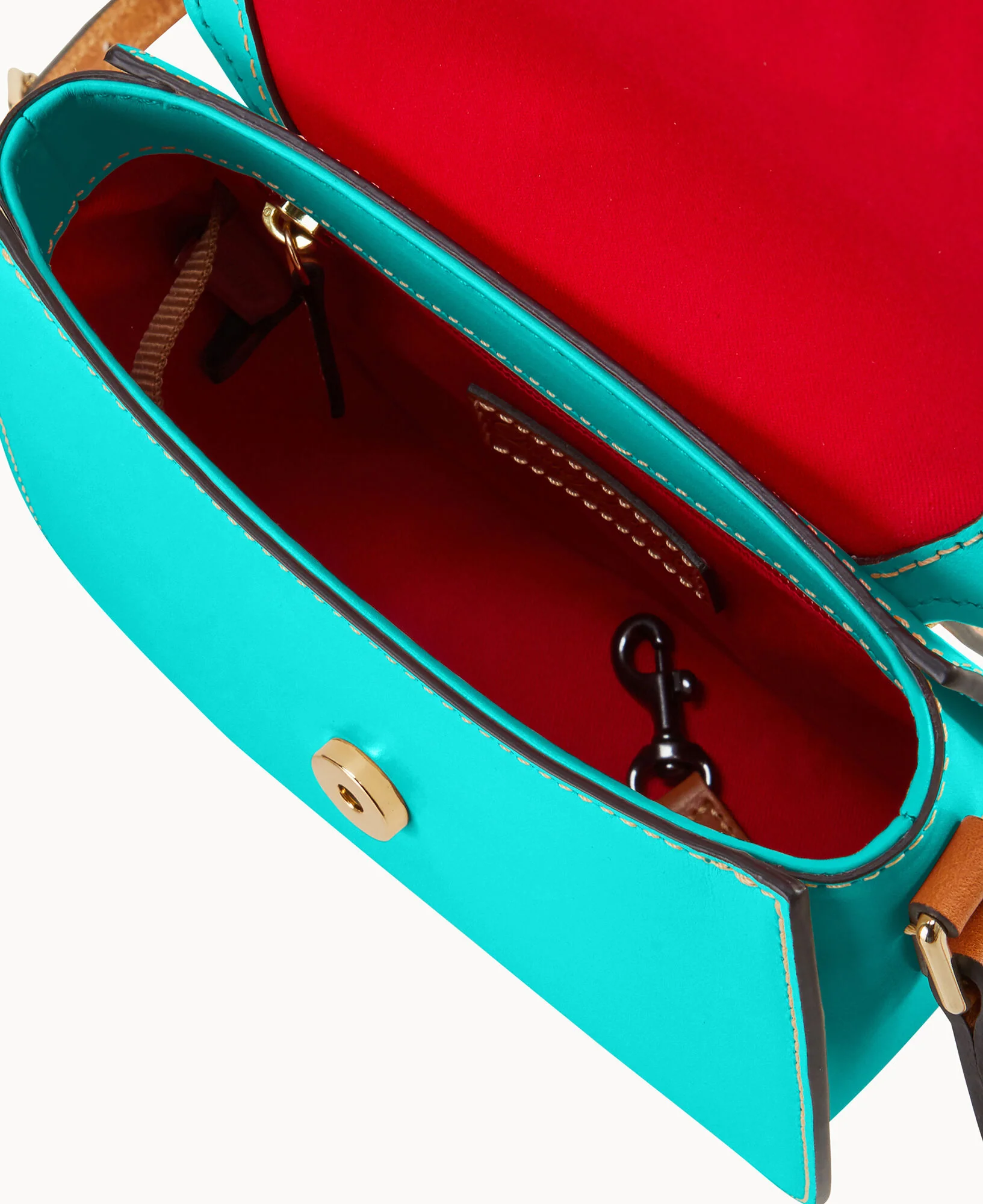 Wexford Leather Saddle Crossbody - Image 12